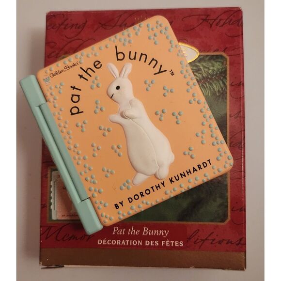 Pat the Bunny Vintage Hallmark Ornament - Picture 1 of 8